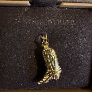 Cowgirl Boot necklace or charm